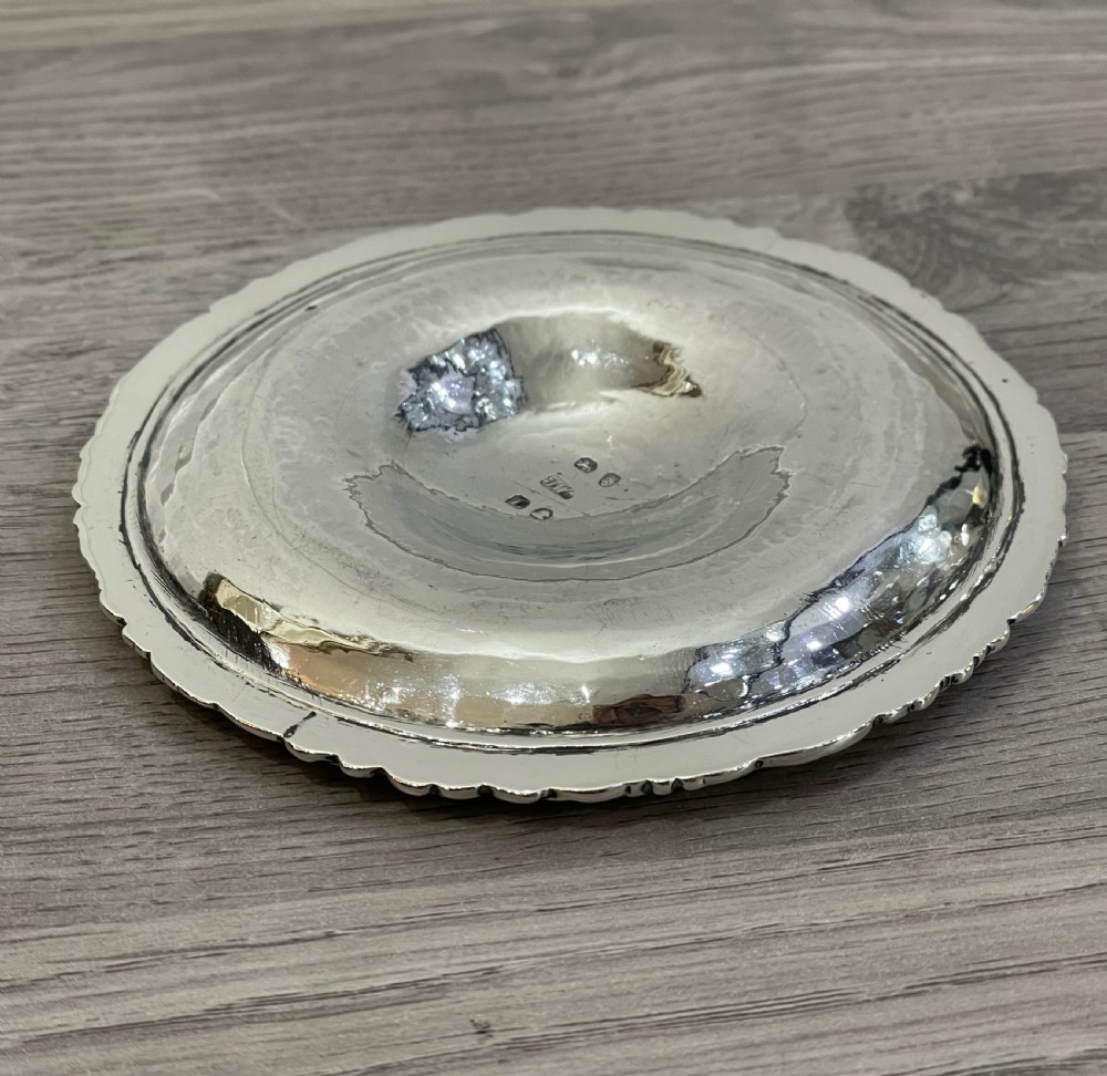 George III Silver Wine Funnel Stand, by Thomas Wallis II View III