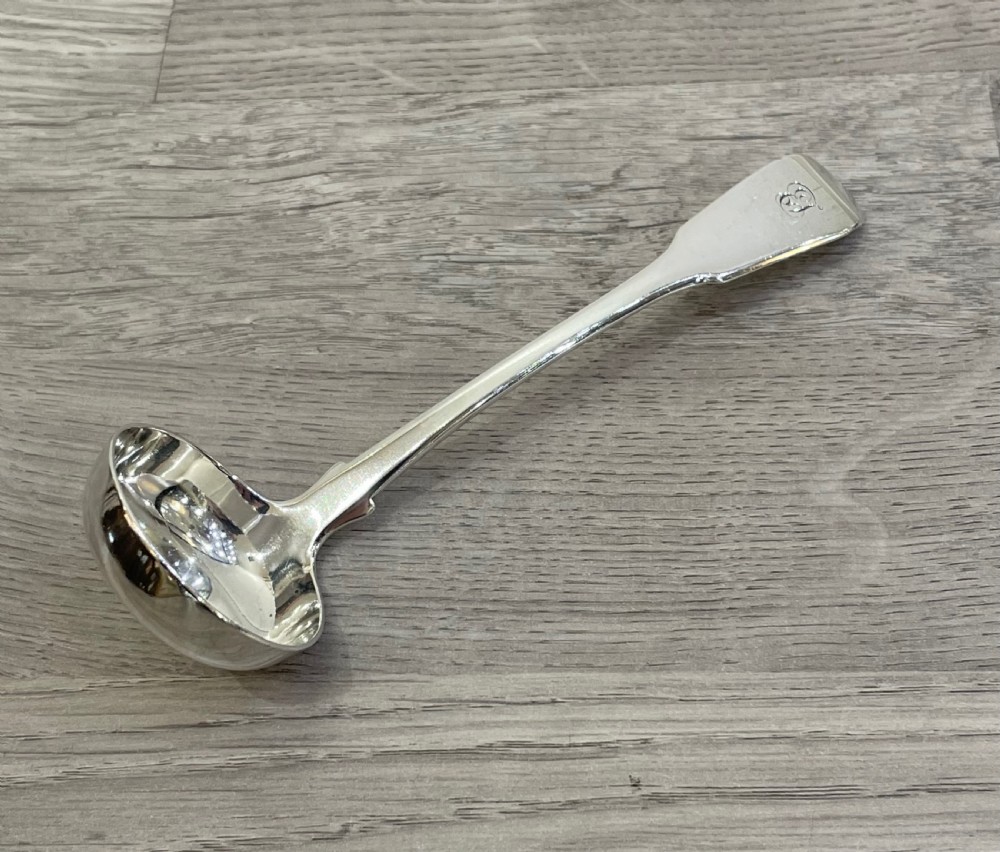 George IV Scottish Silver Toddy Ladle View II