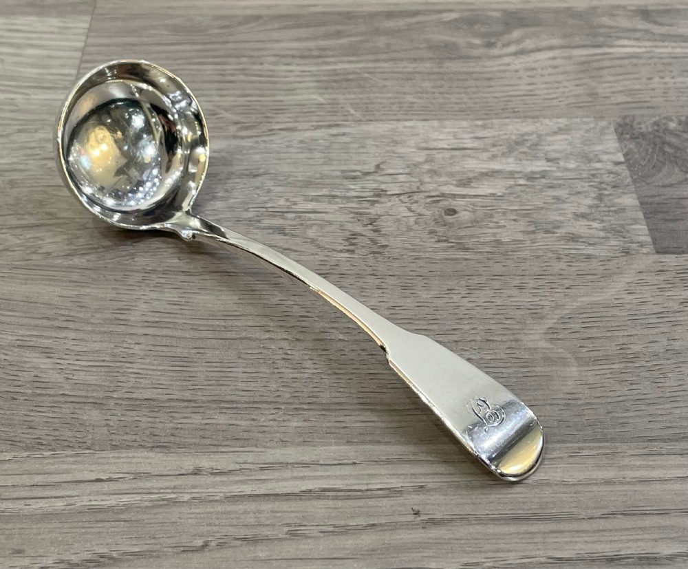 George IV Scottish Silver Toddy Ladle View III