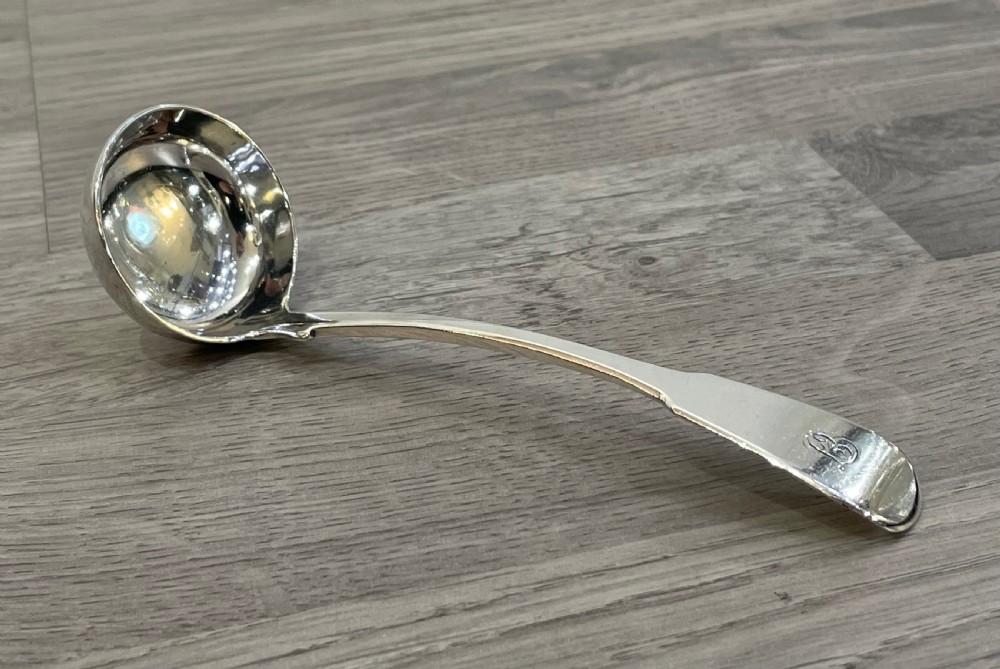 George IV Scottish Silver Toddy Ladle View IV