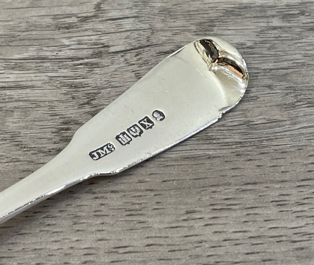 George IV Scottish Silver Toddy Ladle View VI