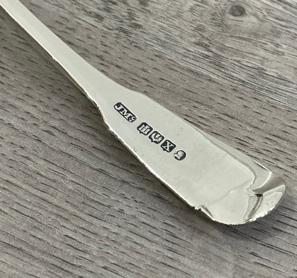 George IV Scottish Silver Toddy Ladle View VIII