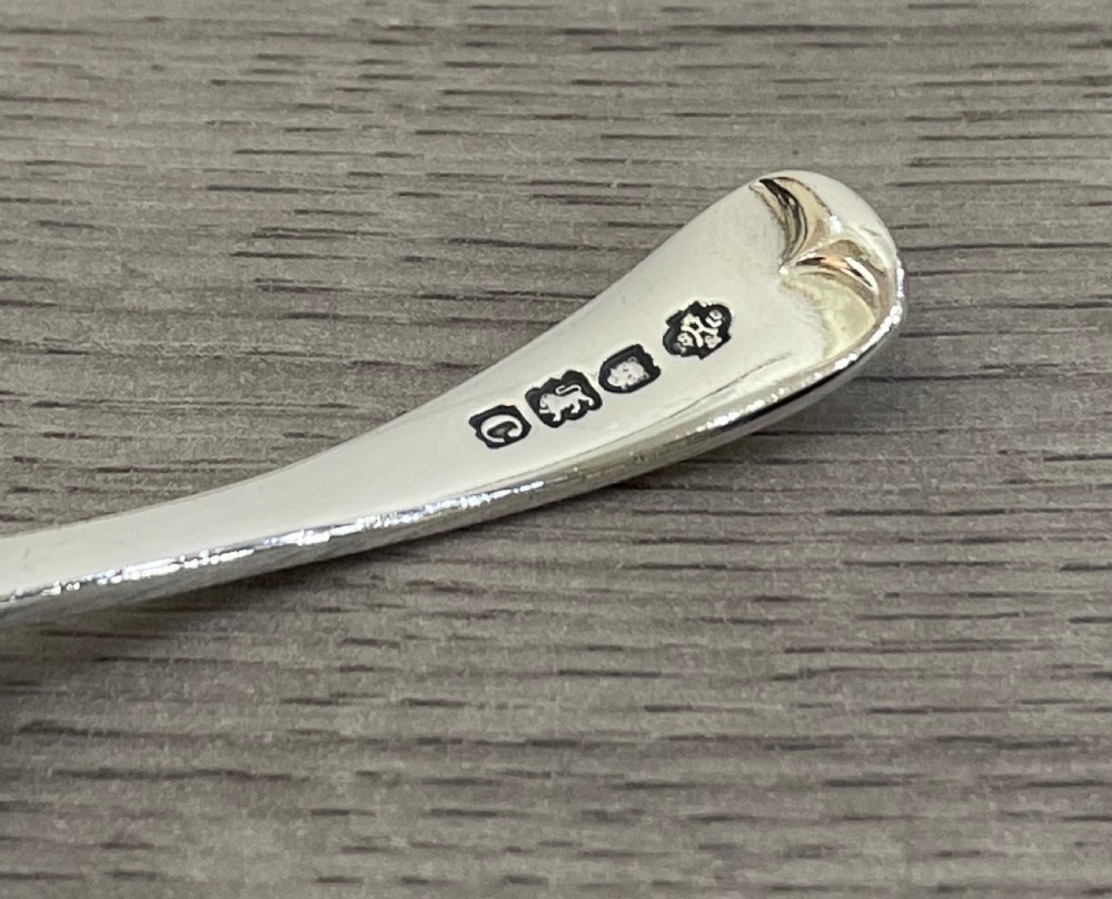 Victorian Silver Shell Bowl Caddy Spoon, 1898 View V