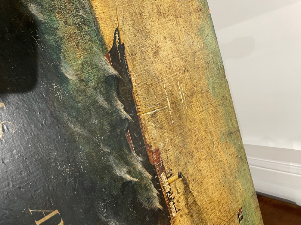 19th Century Hand Painted Sea Chest, P&O connection  View IV