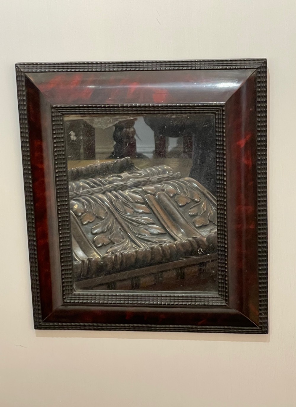 19th Century Dutch Cushion Wall Mirror Frame View IV