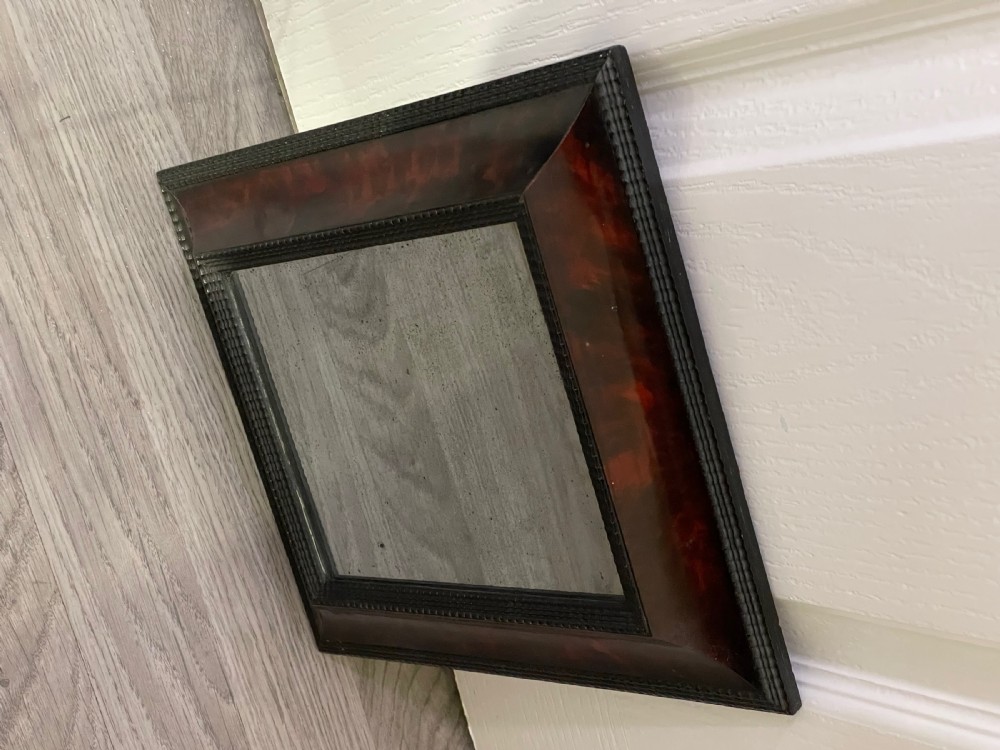 19th Century Dutch Cushion Wall Mirror Frame View VI