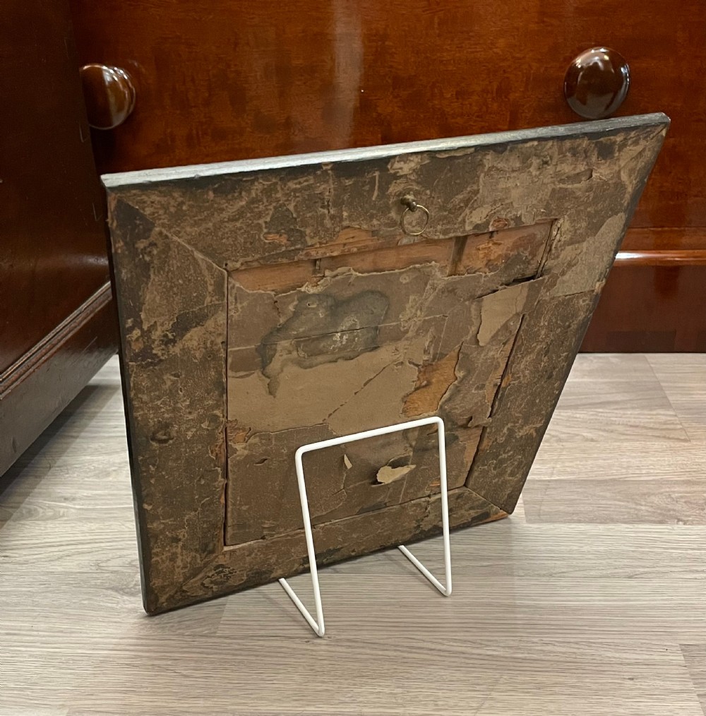 19th Century Dutch Cushion Wall Mirror Frame View VIII