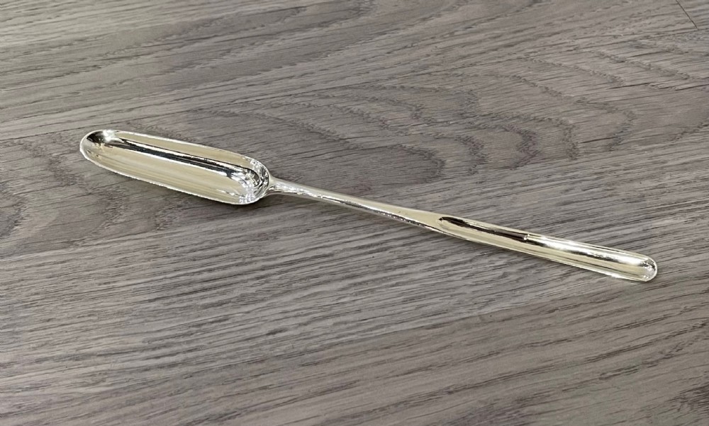 George III Silver Marrow Scoop, 1768