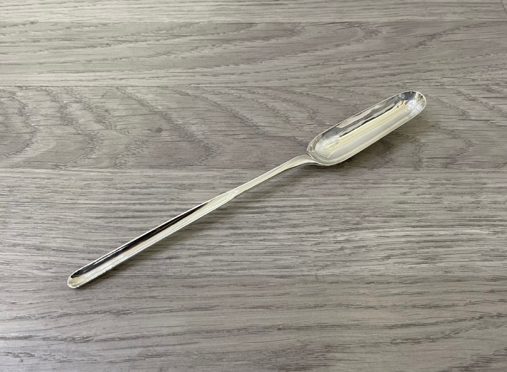 George III Silver Marrow Scoop