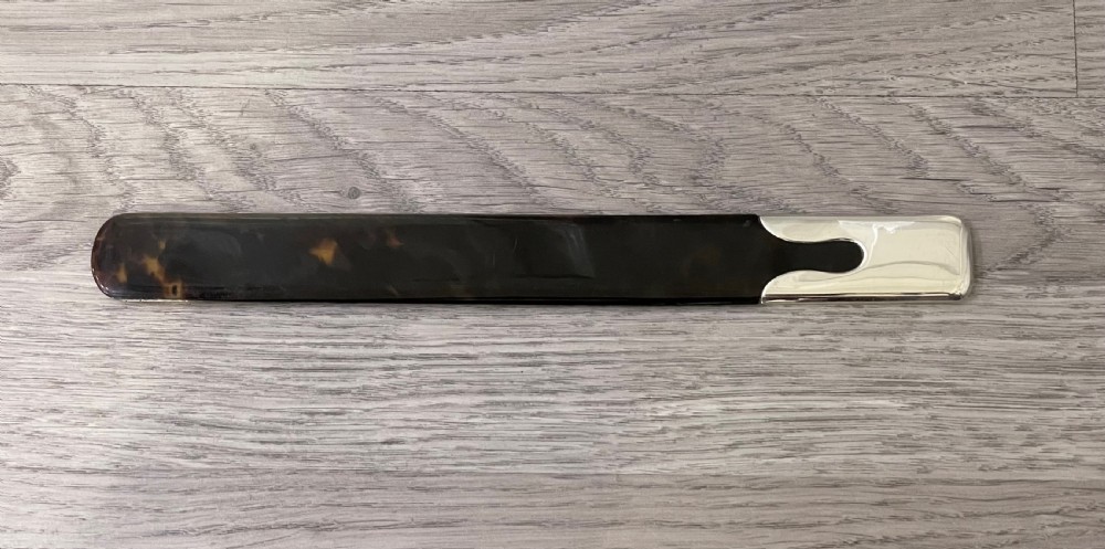 Edwardian Silver and Tortoiseshell Page Turner View V
