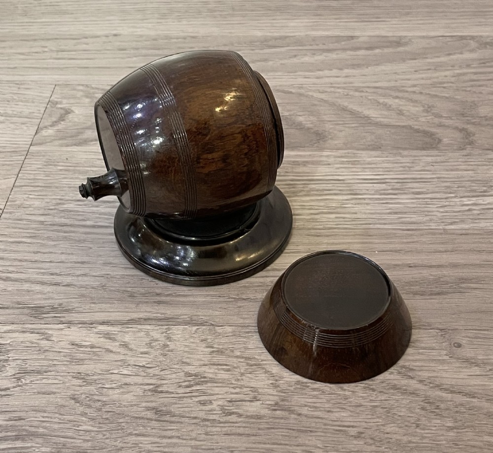 Georgian Rosewood String Dispenser Box View IV