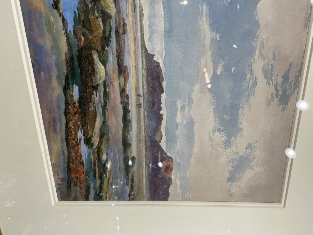 James Aitken Marine Watercolour View VI