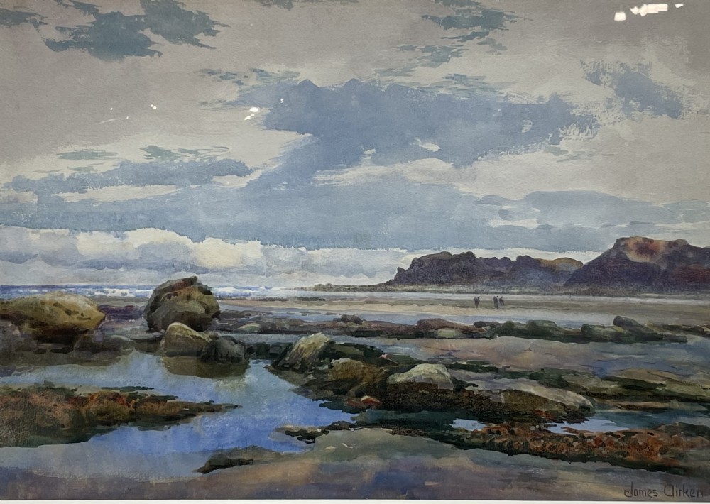 James Aitken Marine Watercolour View VII