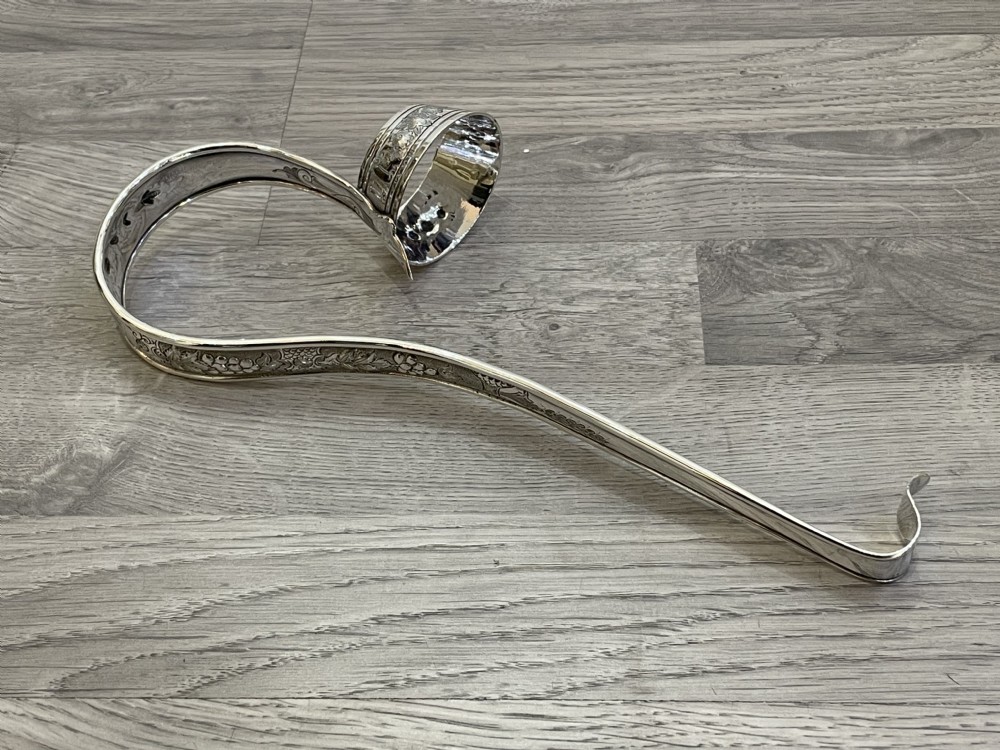 Victorian Silver Plated Champagne Wine Pourer