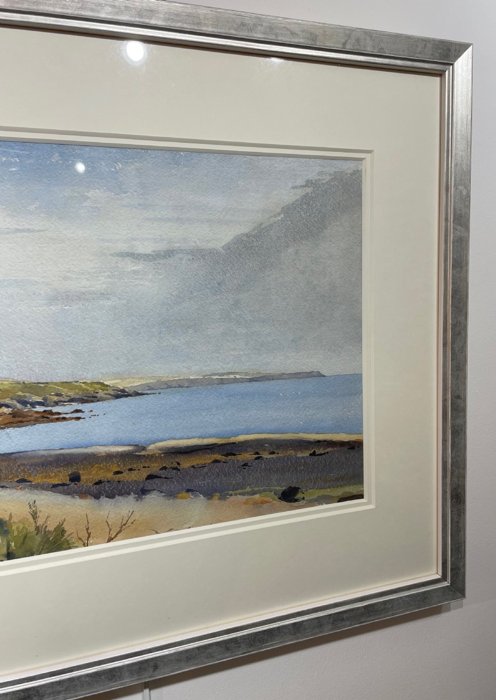 John Hobson Nicholson, Isle of Man Watercolour View IV