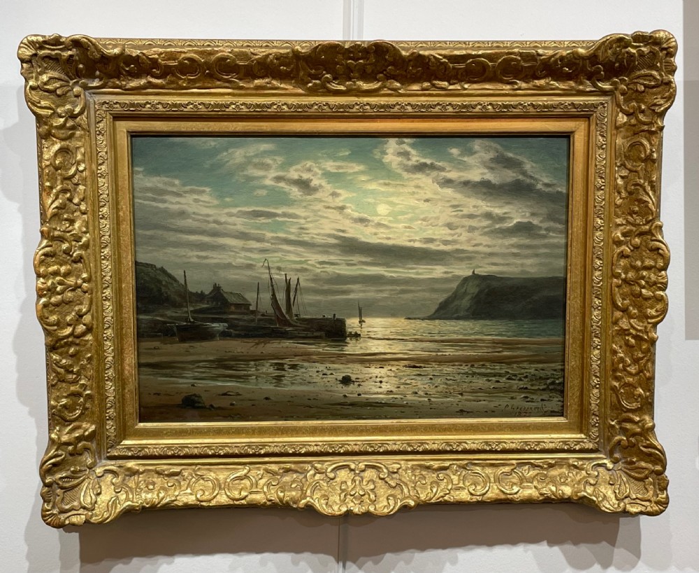 George Parker Greenwood, Oil on Canvas, Bradda Head, Isle of Man 
