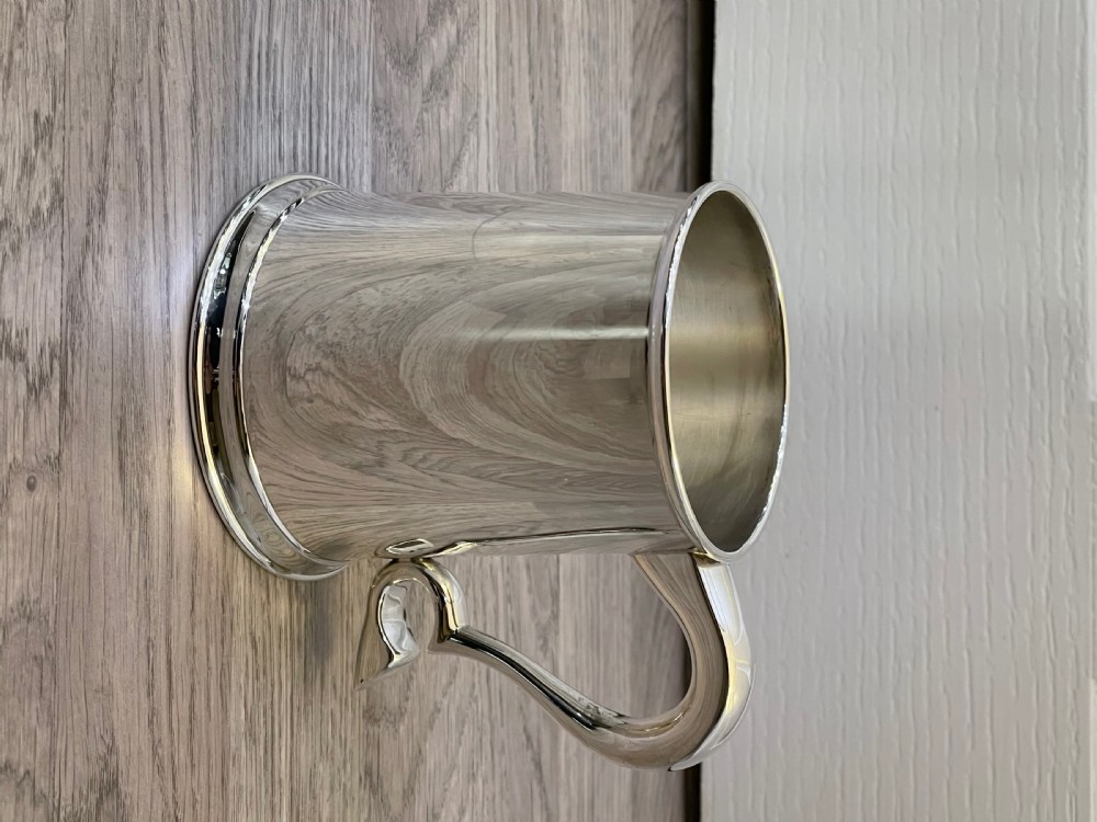 Solid Silver Pint Tankard, Dublin  View VI