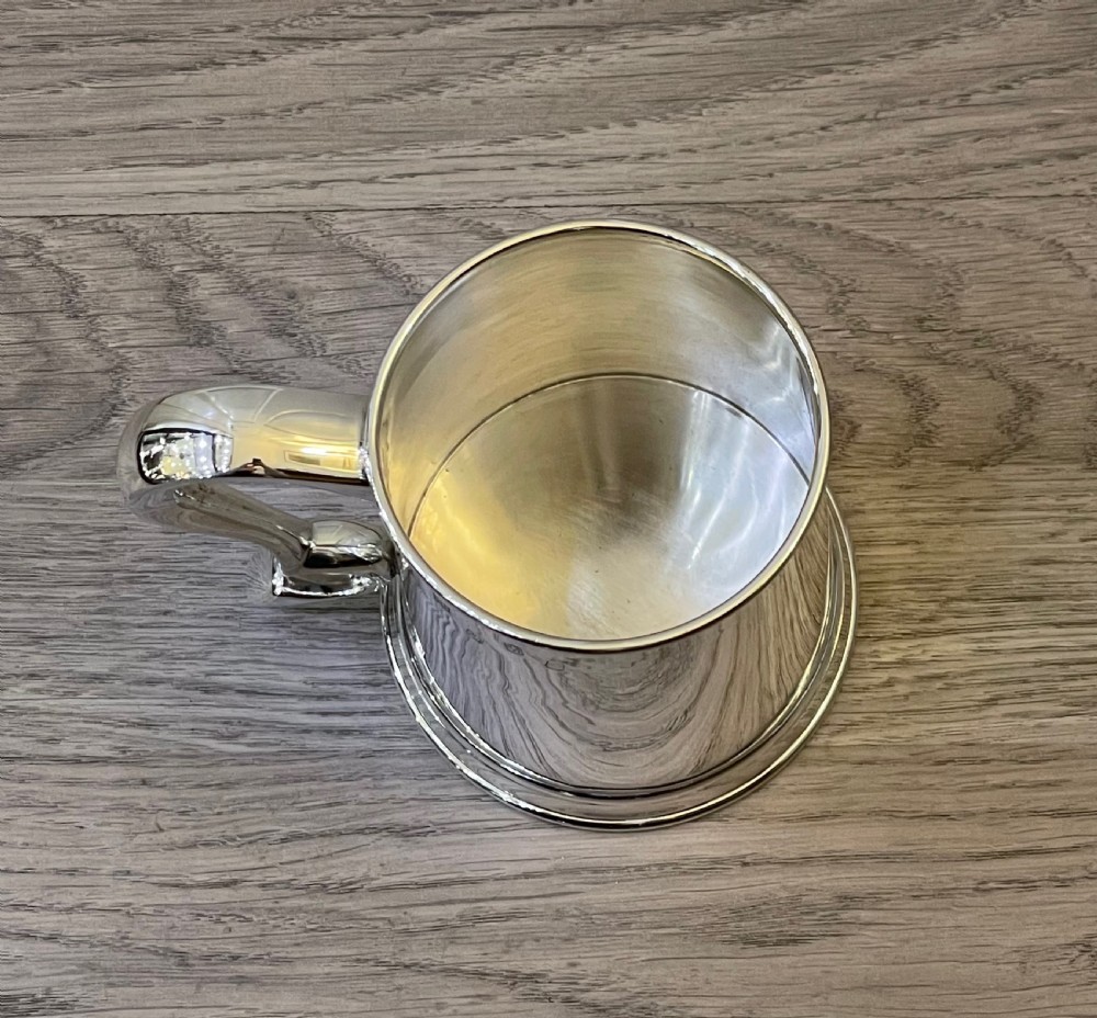 Solid Silver Pint Tankard, Dublin  View VII