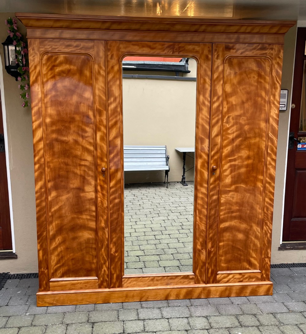 Impressive Victorian Triple Wardrobe by Heal & Sons View II