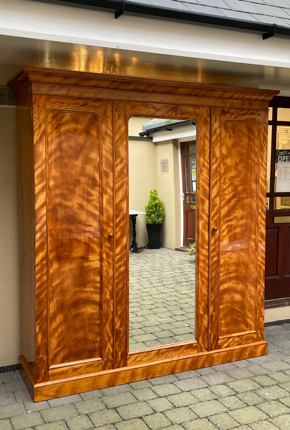 Impressive Victorian Triple Wardrobe by Heal & Sons View III