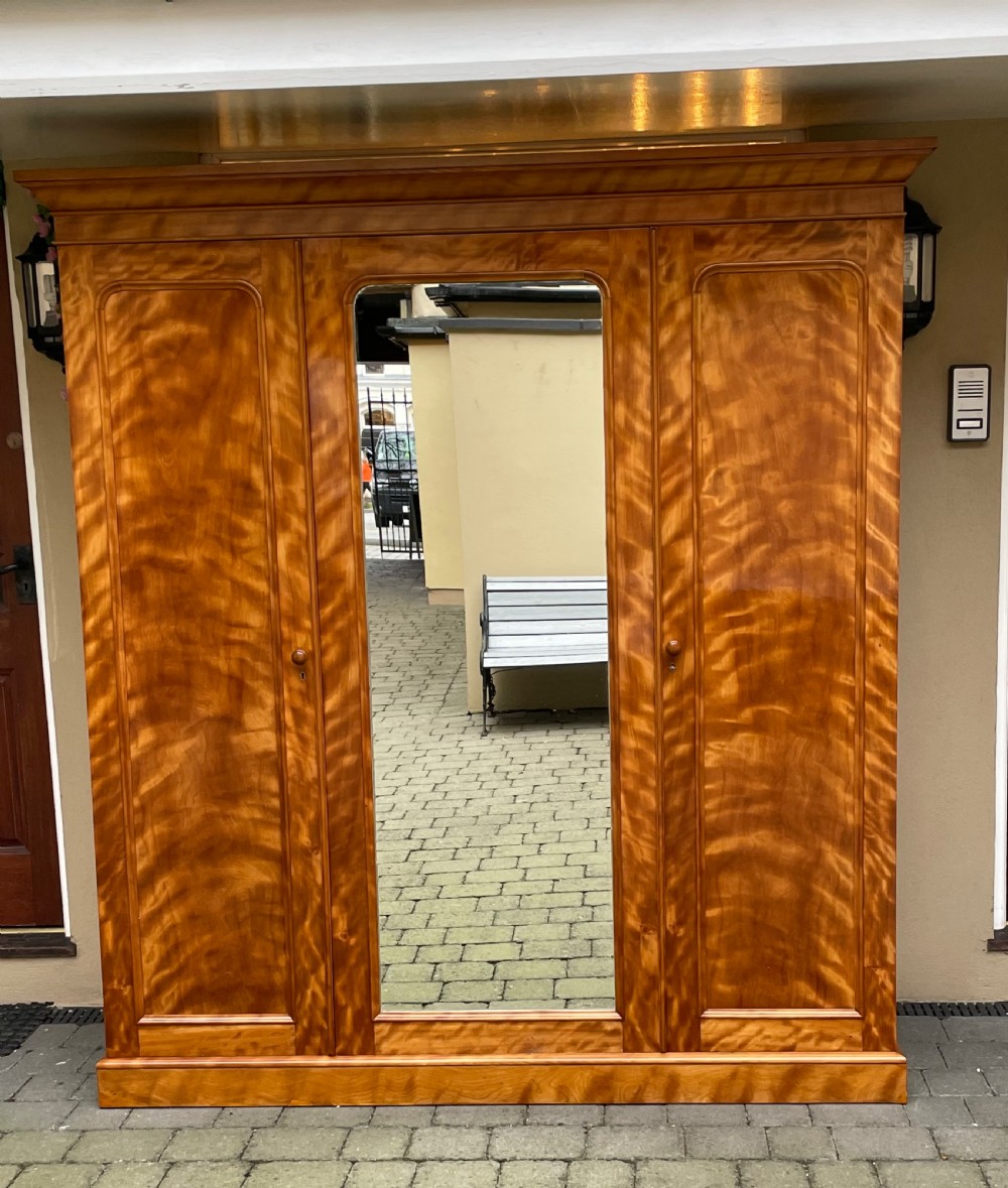 Impressive Victorian Triple Wardrobe by Heal & Sons View XI