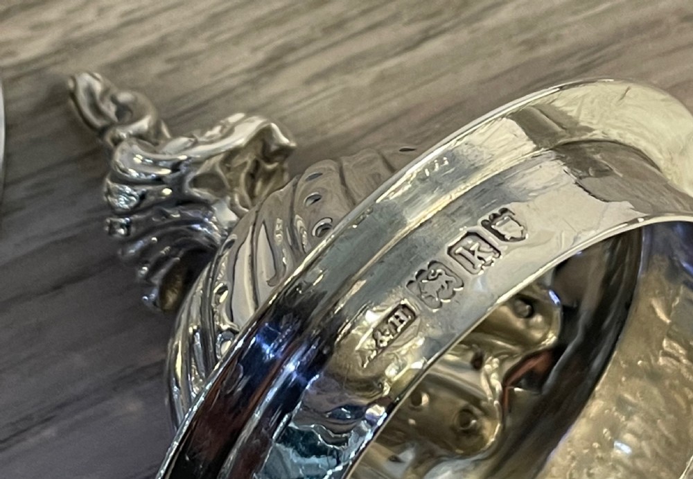 Very Large Rococo Style Silver Sugar Caster, 1905 View VII