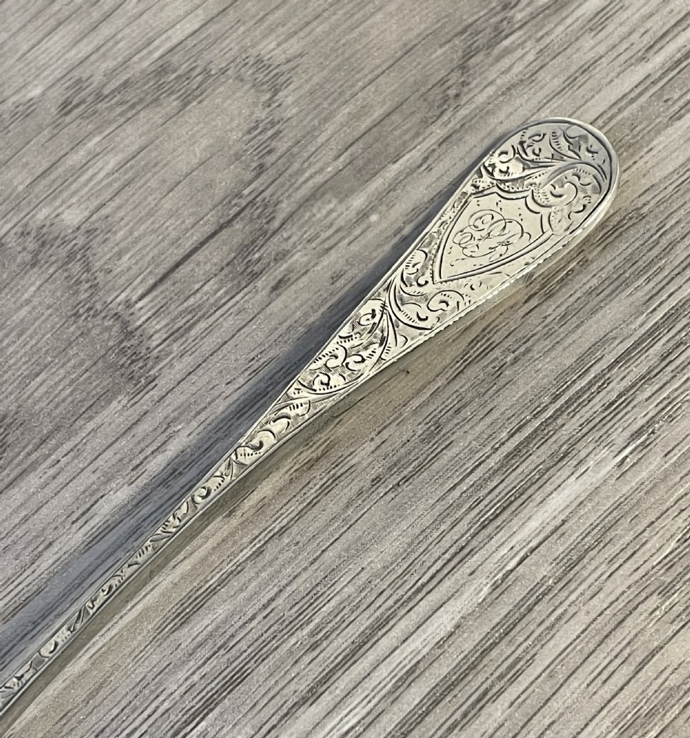 Victorian Silver Spoon in Fitted Case, Chester View IV