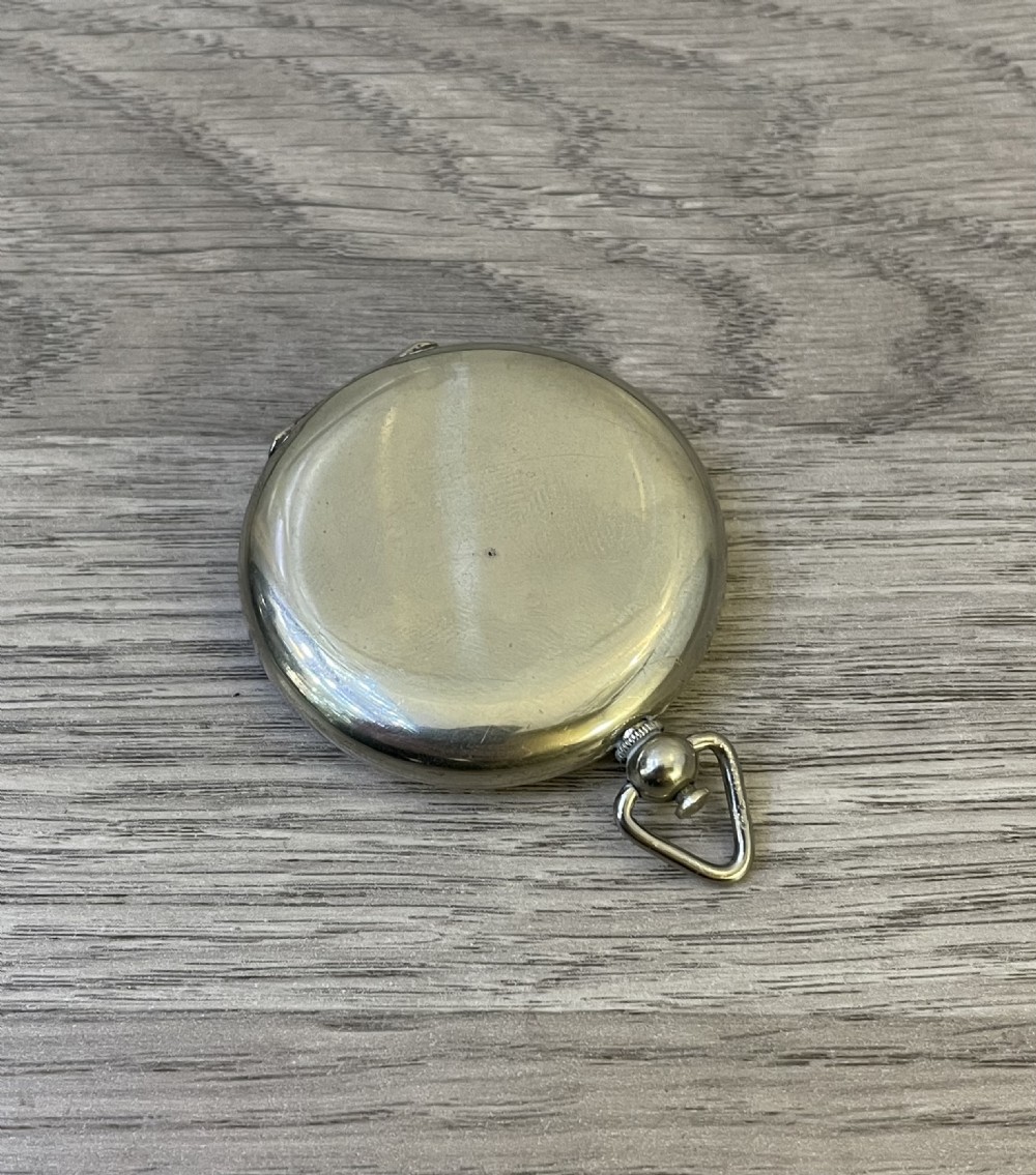 Silver Plated Pocket Compass View II