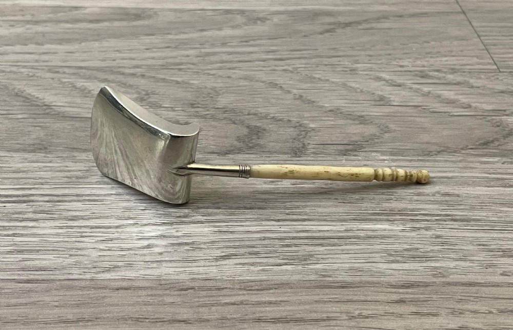 George III Silver Caddy Spoon by William Pugh View VII