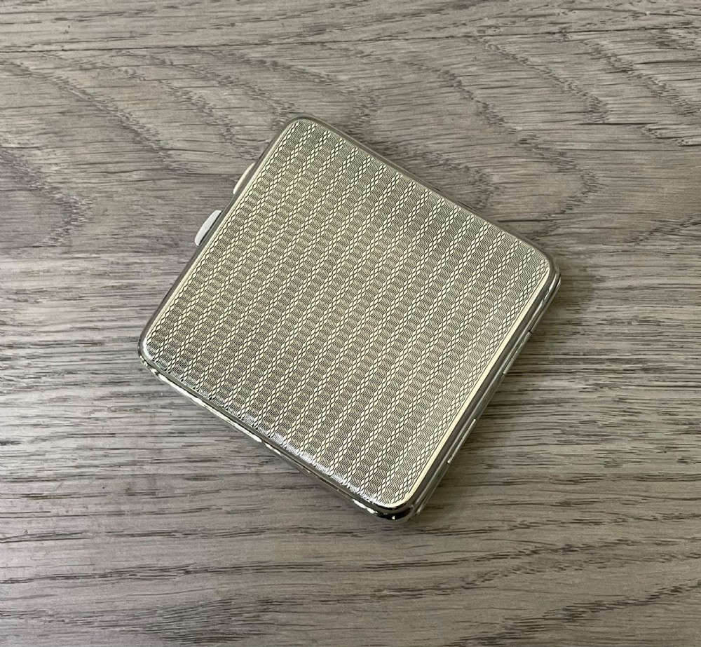 Quality George V Silver Cigarette Case View V