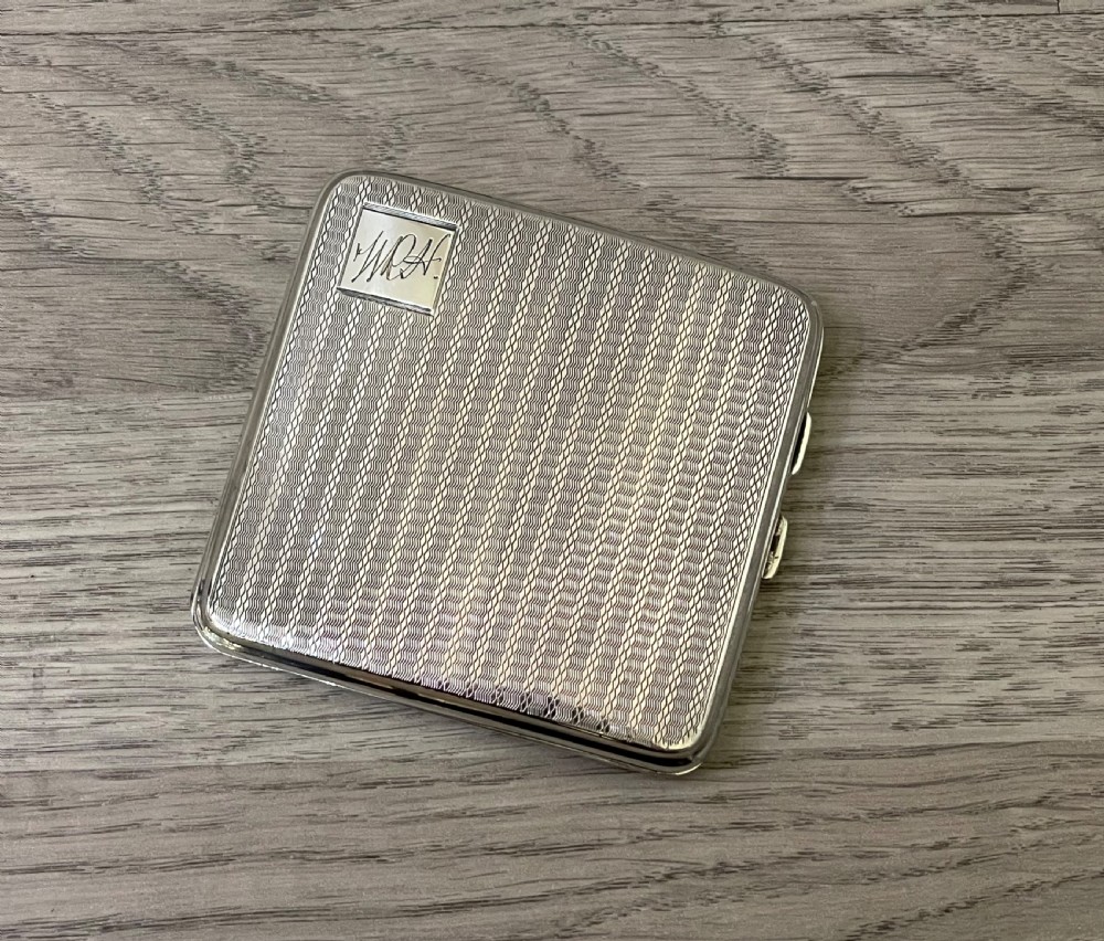 Quality George V Silver Cigarette Case View VI