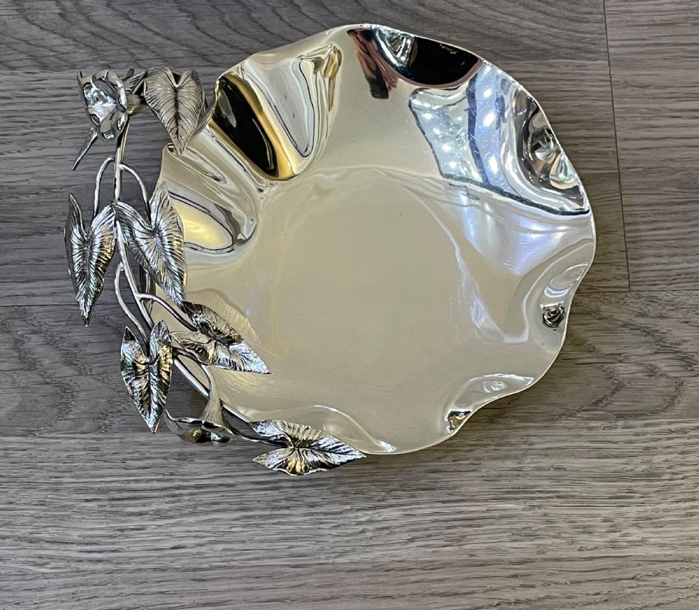 Quality George VI Silver Plated Fruit Bowl by Walker & Hall View III
