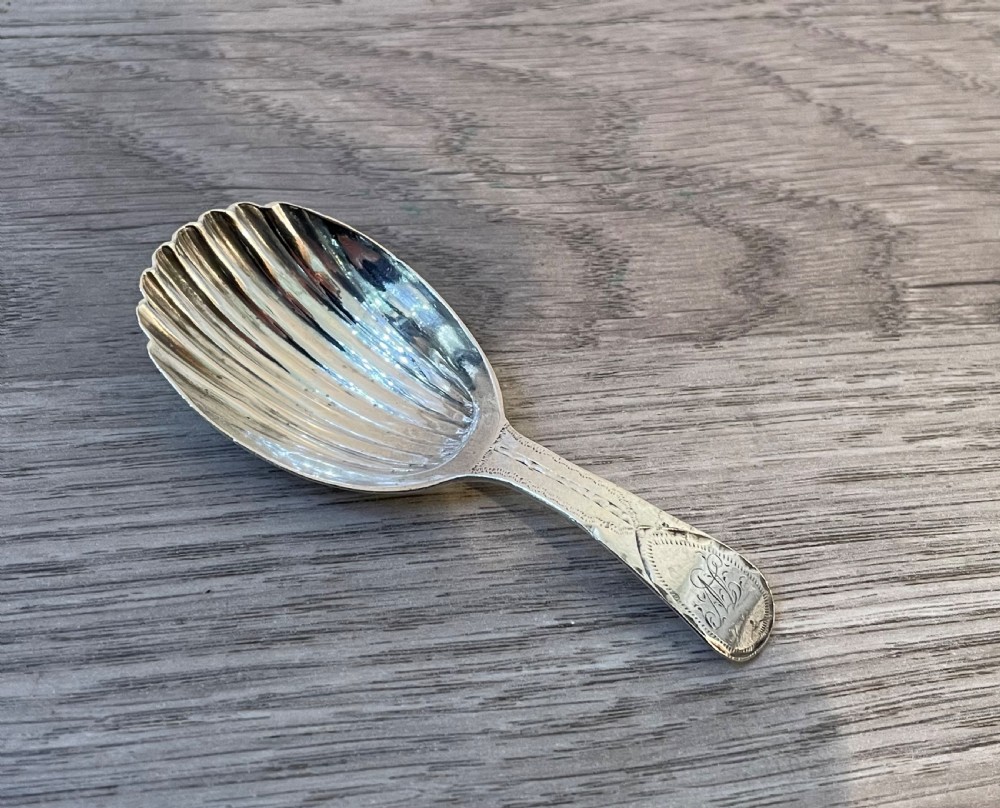 George III Silver Caddy Spoon