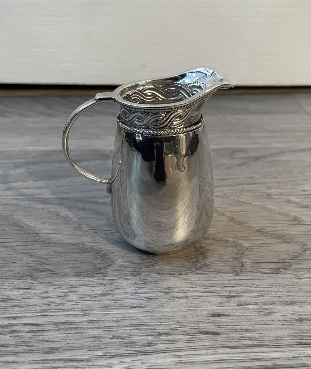 Liberty & Co Solid Silver Milk Cream Jug