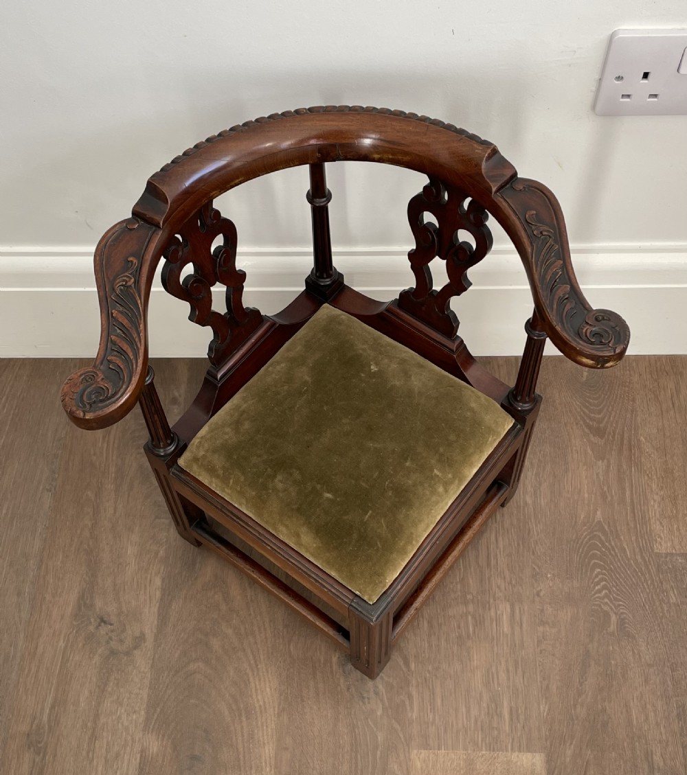 Early 20th Century Chippendale Style Child’s Chair  View III