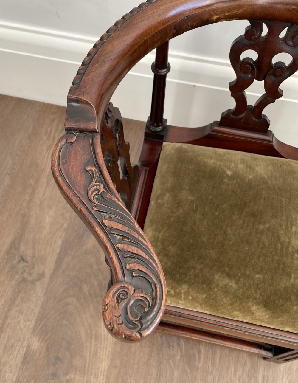 Early 20th Century Chippendale Style Child’s Chair  View V
