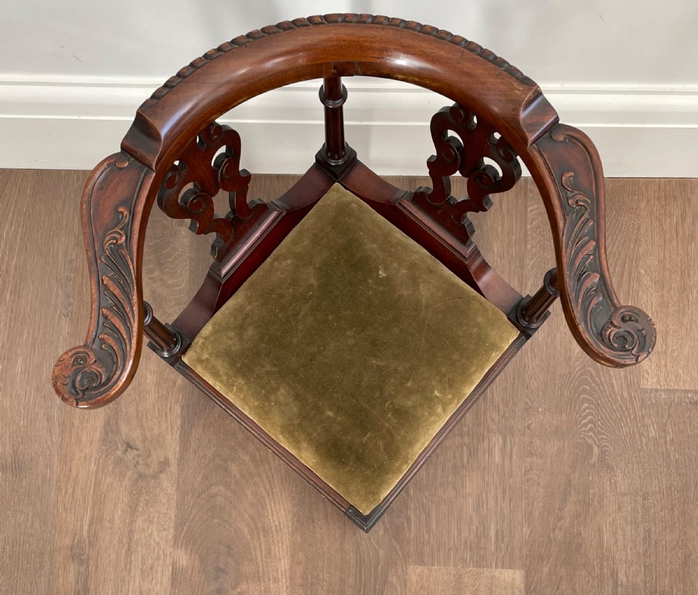 Early 20th Century Chippendale Style Child’s Chair  View X