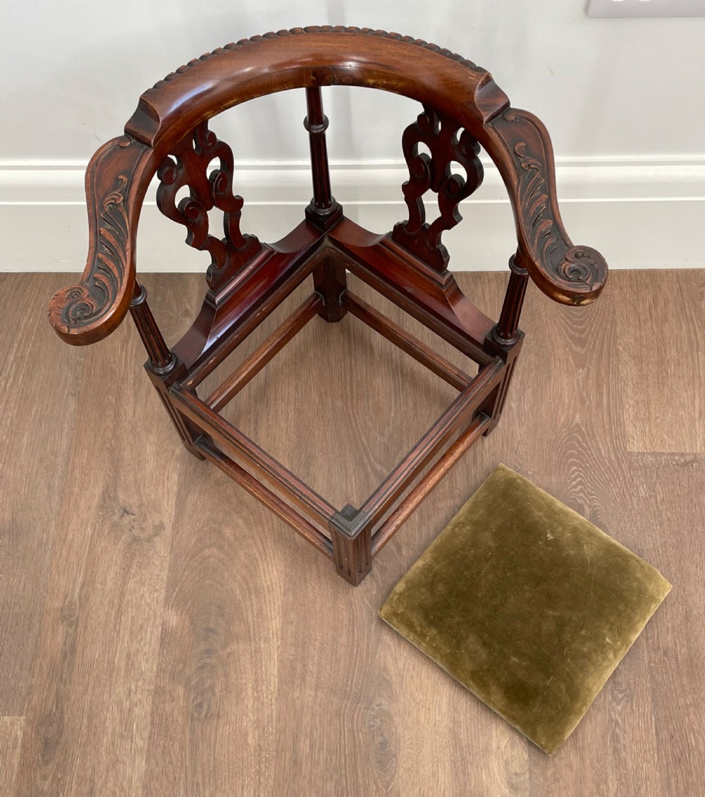 Early 20th Century Chippendale Style Child’s Chair  View XI