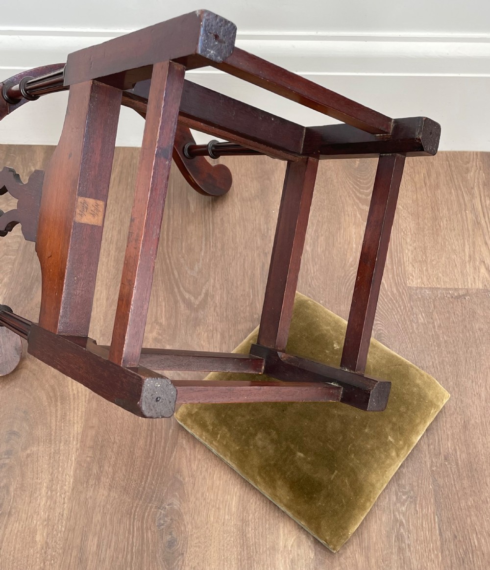 Early 20th Century Chippendale Style Child’s Chair  View XII
