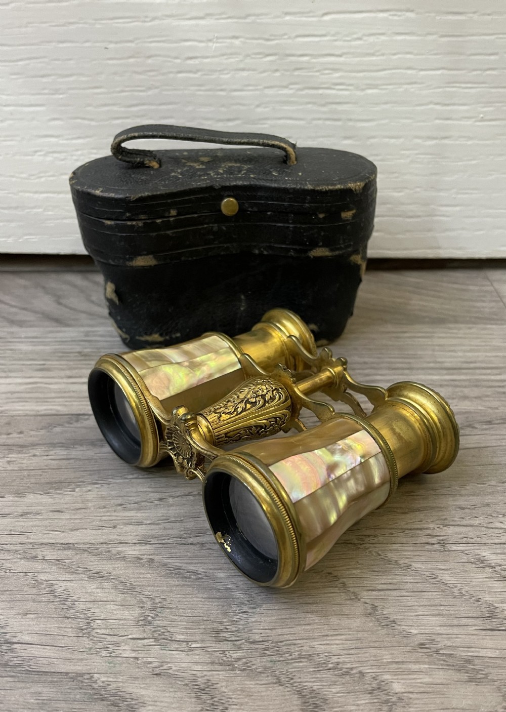 Pair of French Mother of Pearl Opera Glasses