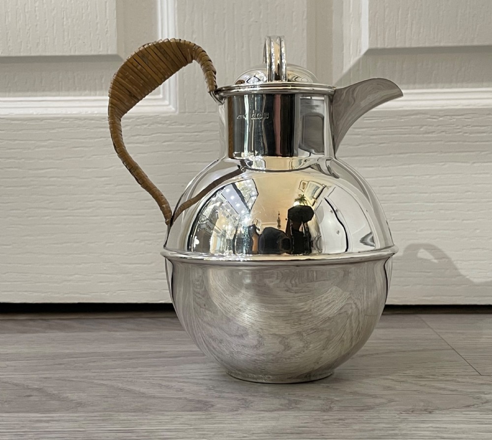 Very Large Silver Guernsey Milk Jug View IV