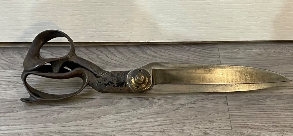 Huge Pair of Tailors Scissors by Wilkinson, Sheffield View III