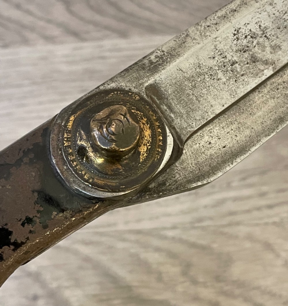 Huge Pair of Tailors Scissors by Wilkinson, Sheffield View IV
