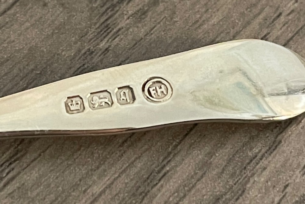 Pair of Edwardian Solid Silver Pickle Forks View VII