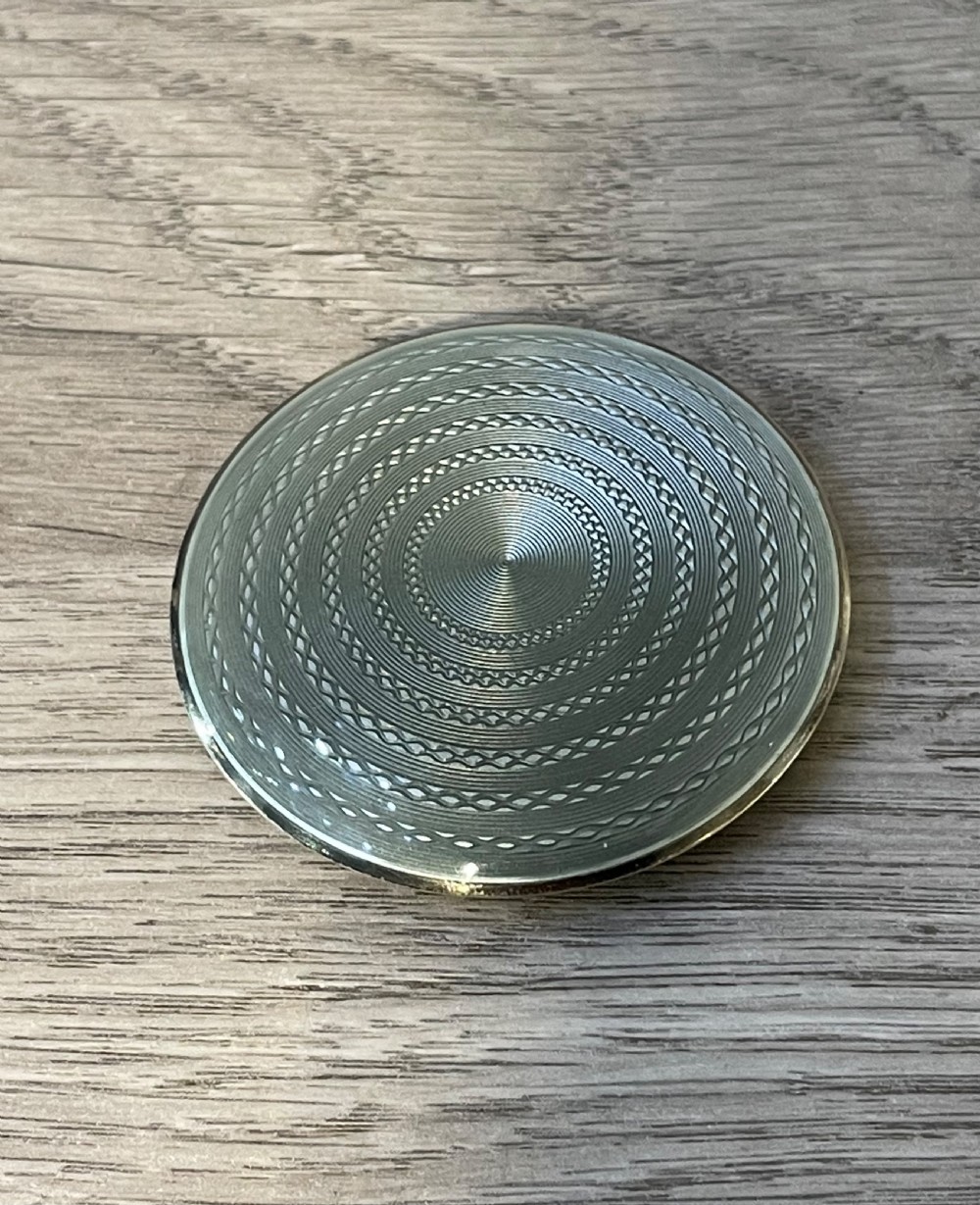 Beautiful Austrian Silver & Enamel Compact View IV