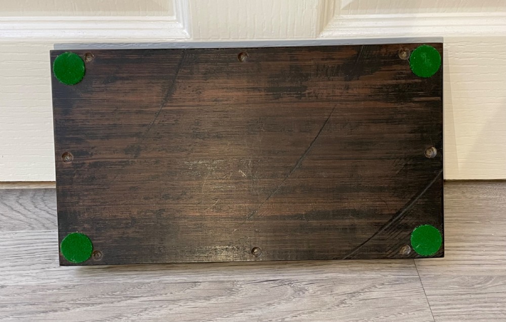 Edwardian Ebony Coromandel Desk Tidy View III