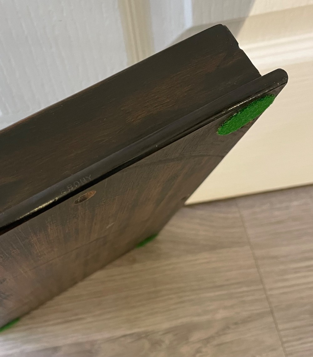 Edwardian Ebony Coromandel Desk Tidy View VII