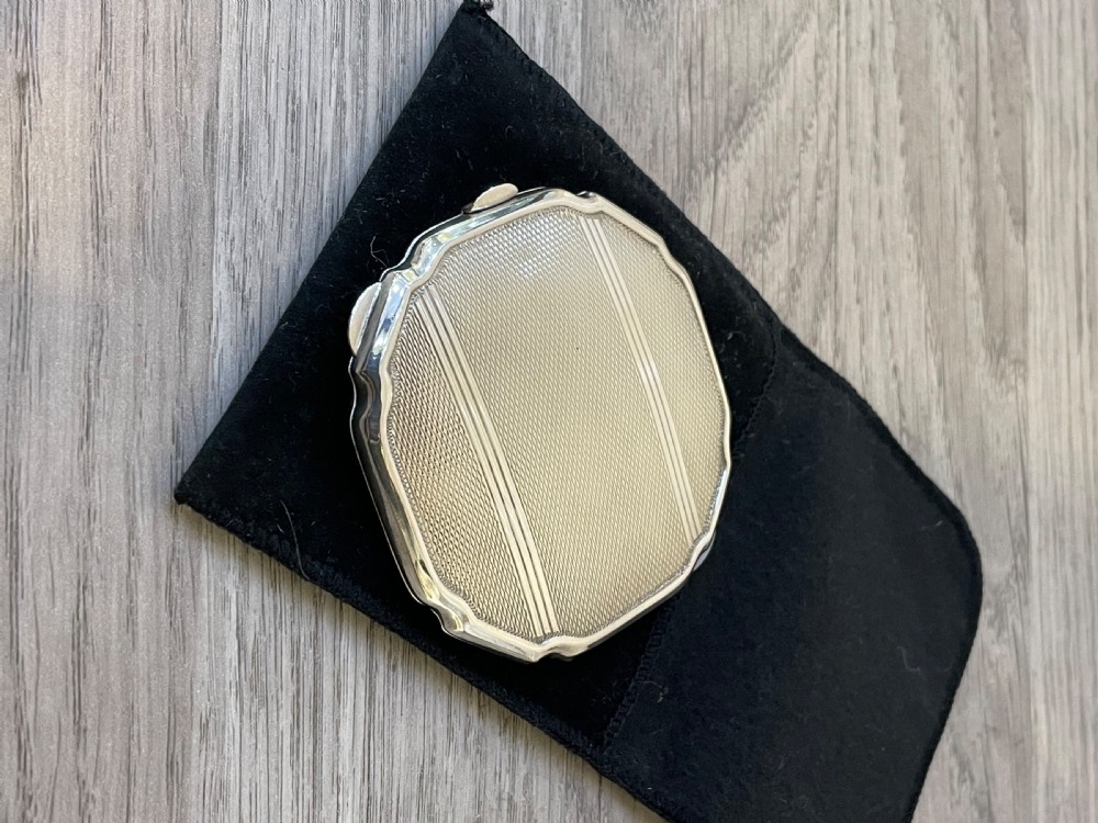 Quality Solid Silver Powder Compact View III