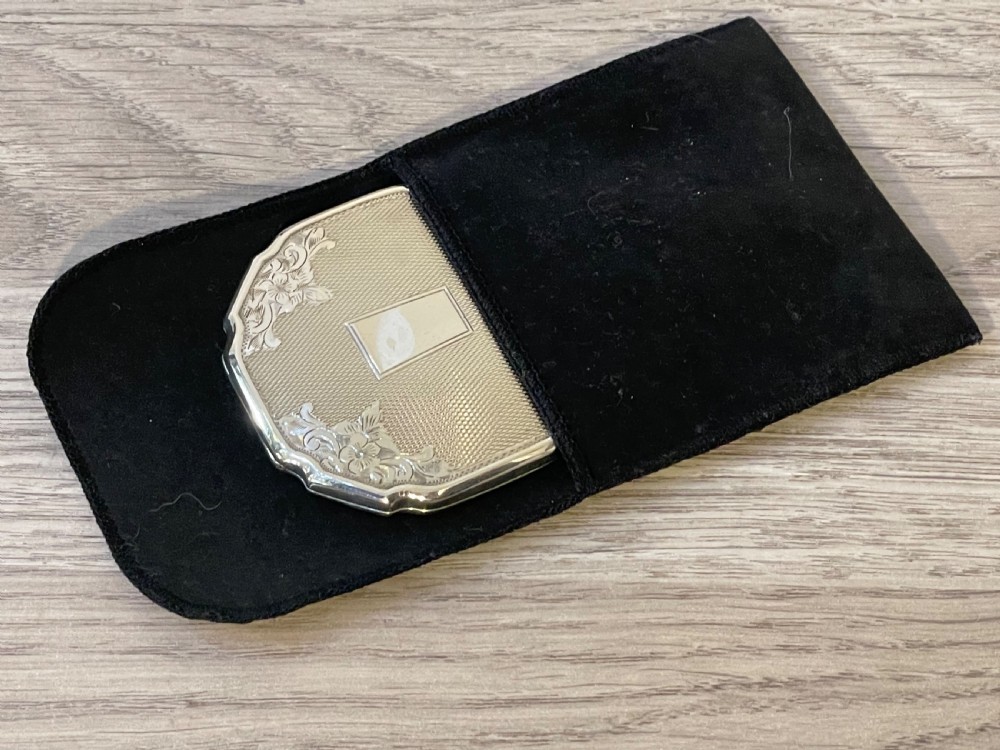 Quality Solid Silver Powder Compact View VII