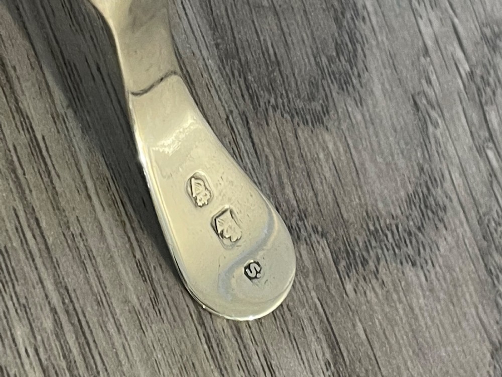 George III Irish Silver Caddy Spoon View III